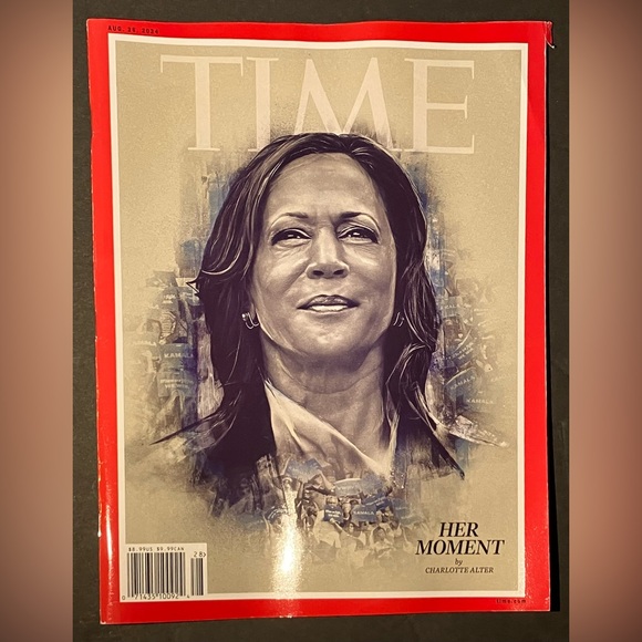 TIME  MAGAZINE - AUGUST 26, 2024 - HER MOMENT -BRAND NEW - IN STOCK *NEW* - Picture 1 of 5
